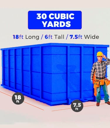 30 yards dumpster