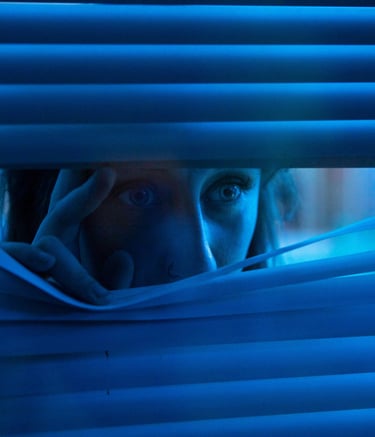 Peaking, peak out window, Charlotte Bradshaw, Dead Drop, 2022