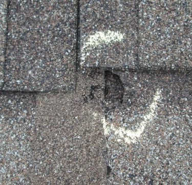 Roof repair needed as observed by 503 ROOFERS - a Portland professional roofers 97220