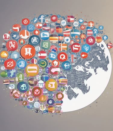 Antique handwritten documents with elegant cursive script are displayed, featuring a prominent red wax seal on one of the pages.