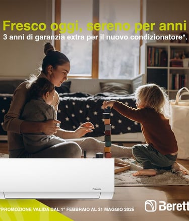 Condizionatori con 3 anni di garanzia Air Gas