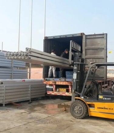 Customization of aluminum tent materials and accessories