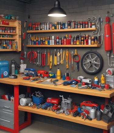 Close-up of bold, modern product packaging with bright colors.