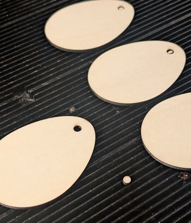 Lazer cut blanks
