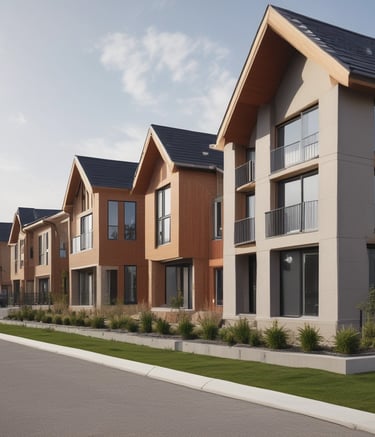 A cozy, stylish Airbnb apartment interior with tasteful decor.