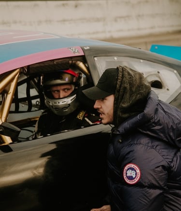 jason friday and jack davidson nascar euro series testing