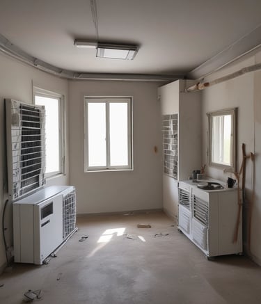 Modern prefabricated house nestled in a lush Barcelona neighborhood.