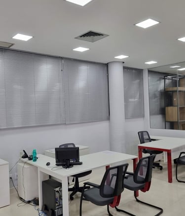 persiana horizontal para escritorio