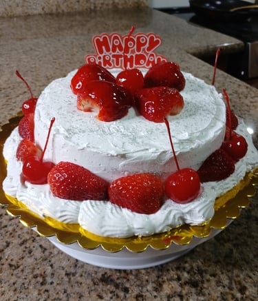 TARTA DOBLE CON RELLENO DE MERMELADA