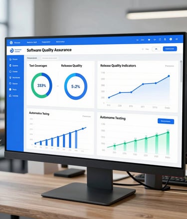 Visual of a monitoring system highlighting real-time cloud performance metrics.