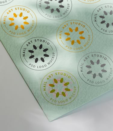 Feuilles de stickers