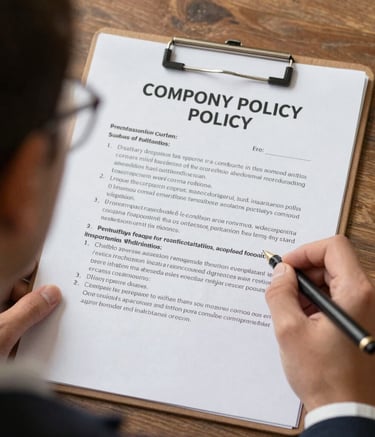 Photography of a professional site supervisor wearing a hard hat and high-visibility vest, reviewing structural blueprints at a modern residential construction site in a North American / US suburb. Bright daylight, clean and organized workspace, conveying reliability and expertise. Palette features charcoal and soft off-white.