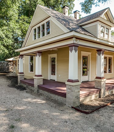 Junius Street renovation