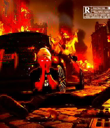 Pochette de Pressure999, le single de Dodji, le rappeur de Nancy