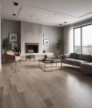 Power washing a brick building exterior on a sunny day.