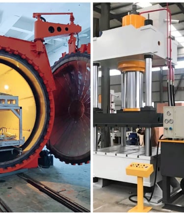 Industrial CFRP Molding Equipment: Autoclave Curing Chamber and Hydraulic Press Machines for Mass Pr