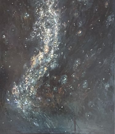 Pintura de Boris Vladimirovich Alekseev realizado en 1976. Técnica óleo sobre lienzo.