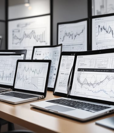 A detailed world map overlaid with colorful data points representing geo ranking analytics.