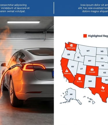 EV Charging Safety Investigation map