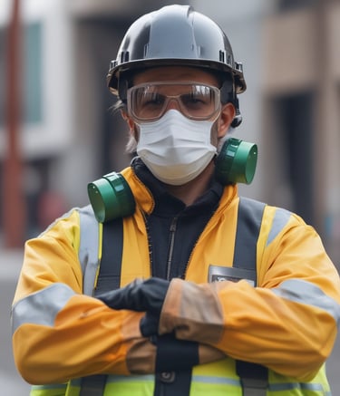 Construction workers collaborating on a steel framework under a clear blue sky.