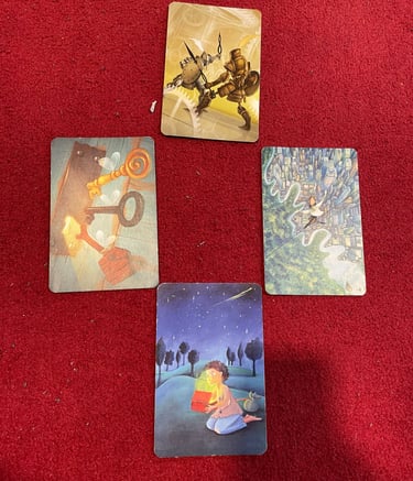 Carta Dixit utilizzata in counseling per esplorare blocchi emotivi trasformazione personale