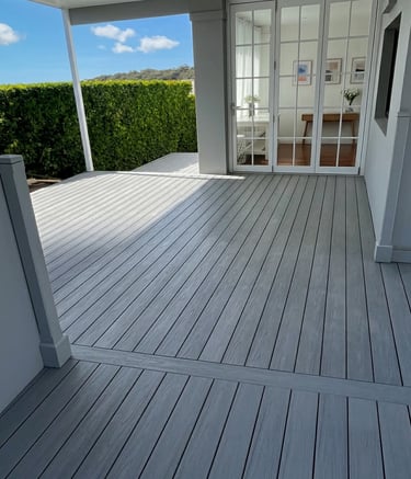 Composite Deck Build in Mosman, North Shore