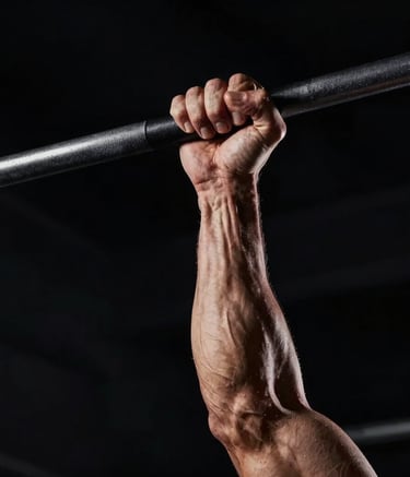 Group of women exercising together in a park.