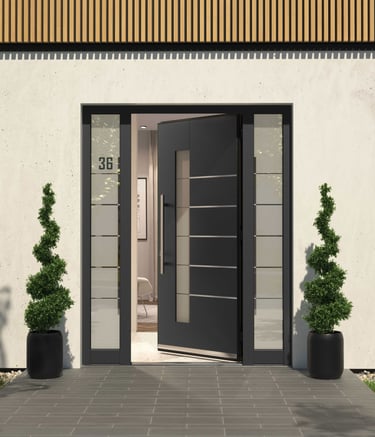 ventana PVC instalada en vivienda en Vimianzo