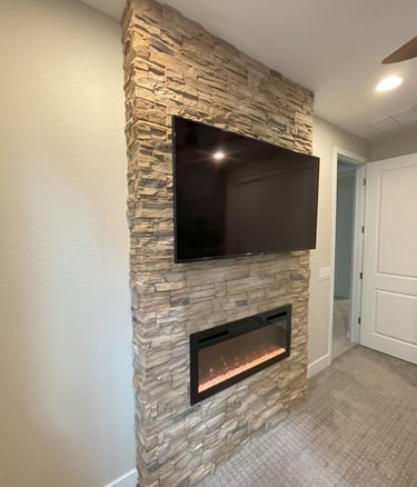 tv wall design
