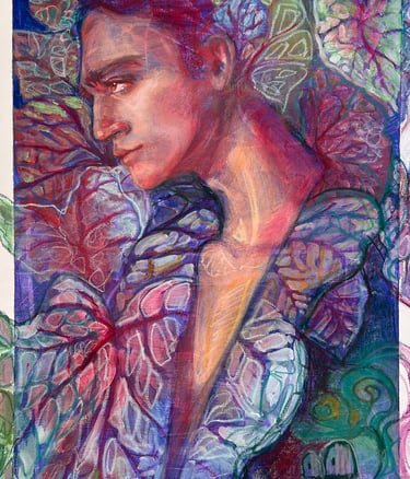 portrait painting by nominsstudio.com