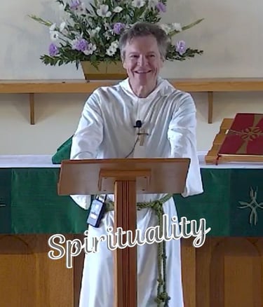 Image of Todd Long delivering a homily