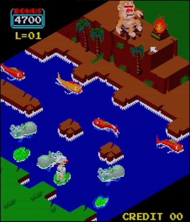 Congo Bongo Meets Frogger