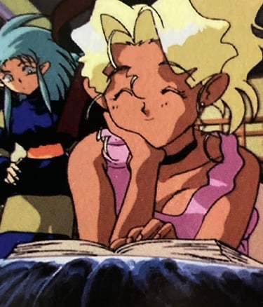 Tenchi Muyo! Over Mihoshi's Shoulder
