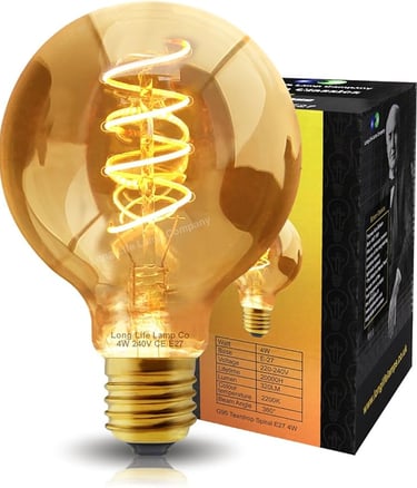 a golden light bulb bulb bulb in a golden light bulb