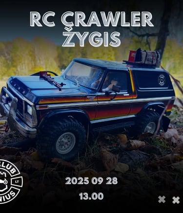 RC Crawler žygis