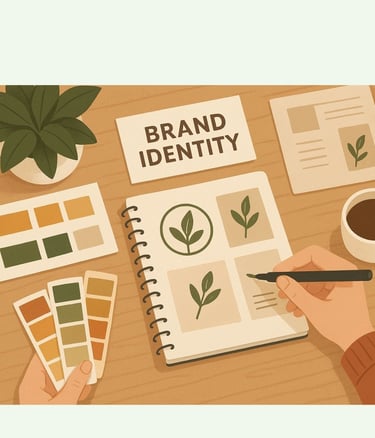 illustration pack identité visuelle