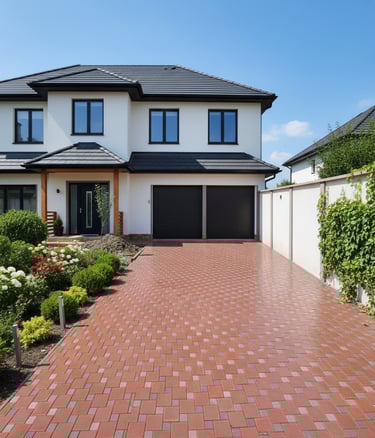 Model de montaj pentru pavaj Antico Modern, combinație de nuanțe pentru efect natural