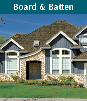 Polaris Board and Batten Siding
