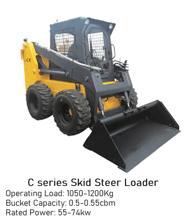 Brand New C series Skid Steer Loader - Operating Load: 1050-1200Kg image