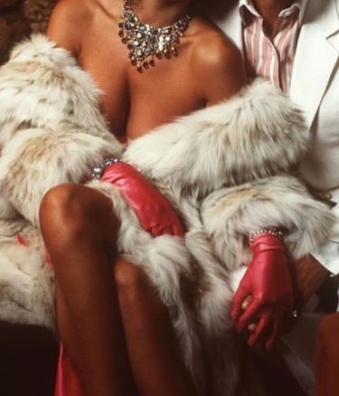 Diamond Gifts for Image Models New Years St Barths trip 