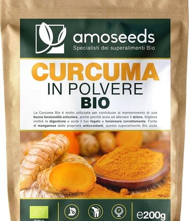 Amoseed curcuma in polvere bio