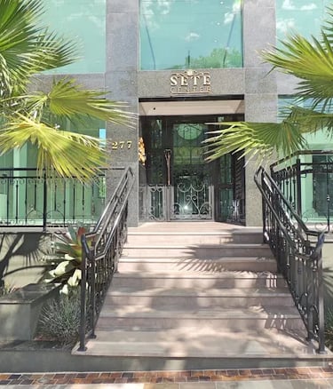 Local, endereço Sete Center, Avenida Sete de Setembro 277, sala 307