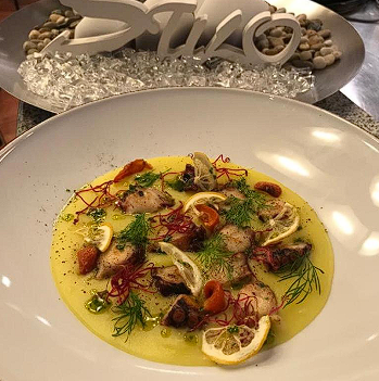 Piatti del Ristorante Stilo sul Lago di Como