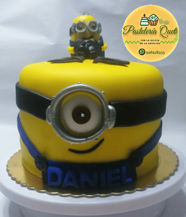 pasteleria queti torta personalizada minions lima peru
