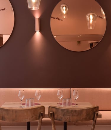 Projet de restauration et commerce, architecture intérieure et identité du lieu