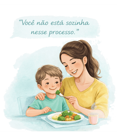 você não está sozinha nesse processo