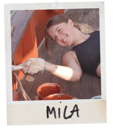 Polaroïd Mila Werner