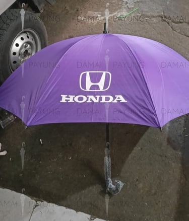 Payung promosi polos golf premium Rosida Honda Arista Logo