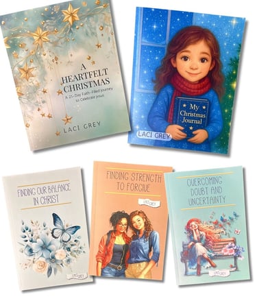 picture of 5 books by Laci Grey