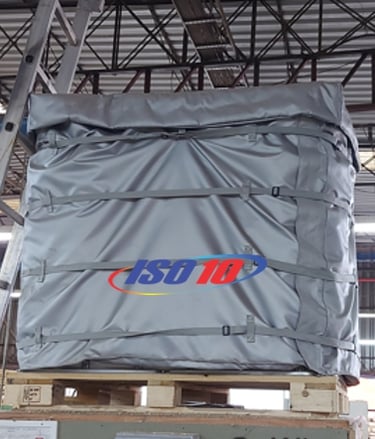 Manta com aquecimento para IBC , tambor e Moldes